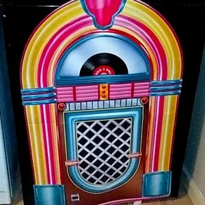 Jukebox cardboard cutout